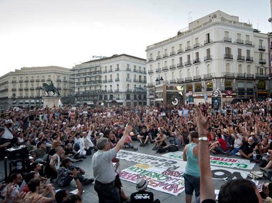Telediario 1 - El 15M vuelve a la calle