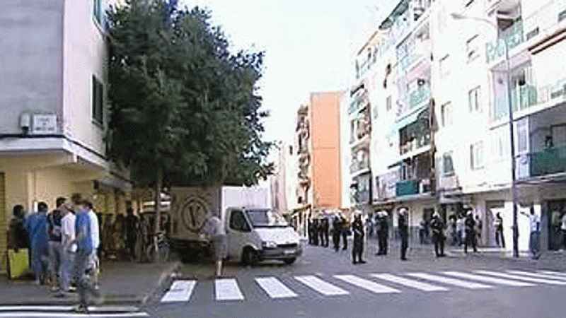 Tres detenidos por altercados raciales en el barrio palmesano de Son Gotleu