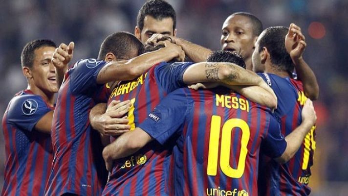 Telediario 1 - Un duro estreno de Liga para el Barça