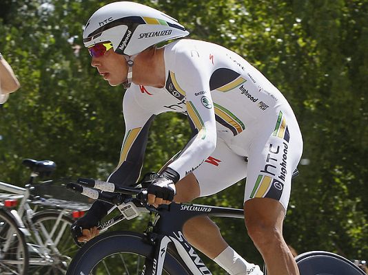 Vuelta ciclista a España - Tony Martin arrolla en la contrarreloj de Salamanca