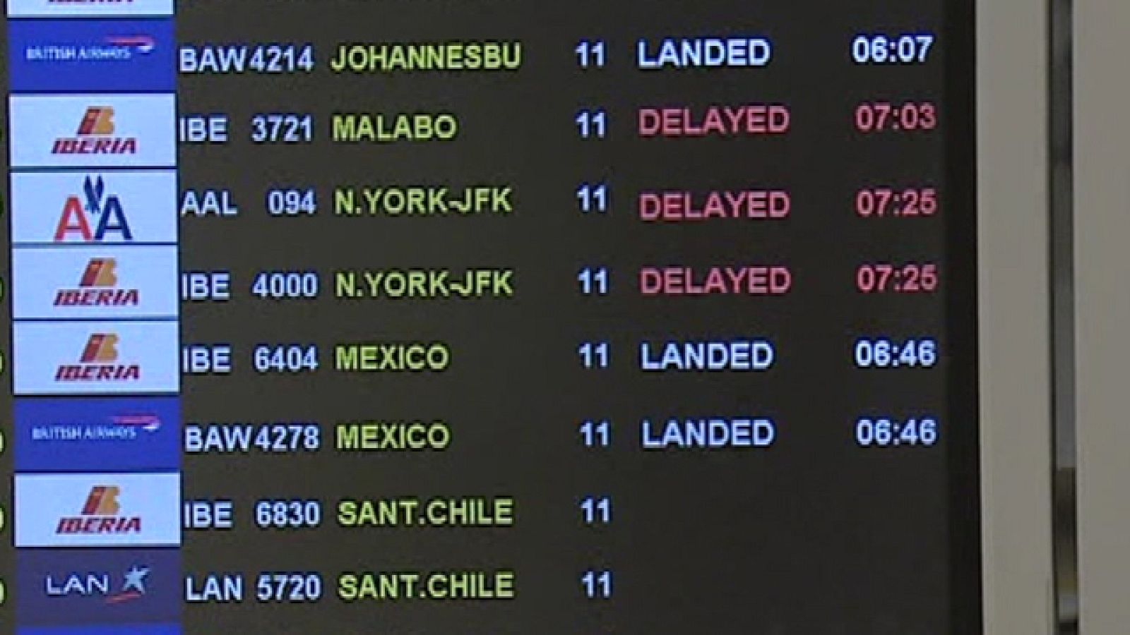 Llegan a España los primeros afectados por Irene