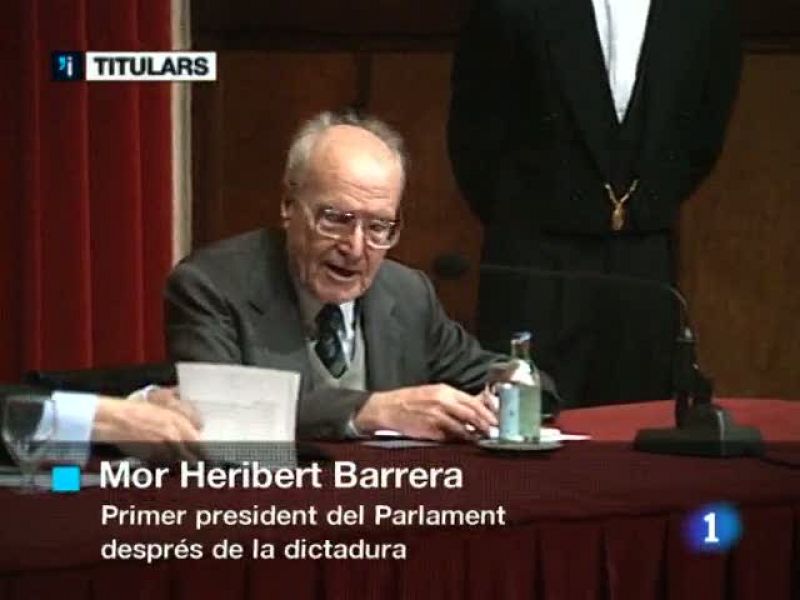 L'informatiu cap de setmana - 28/08/11