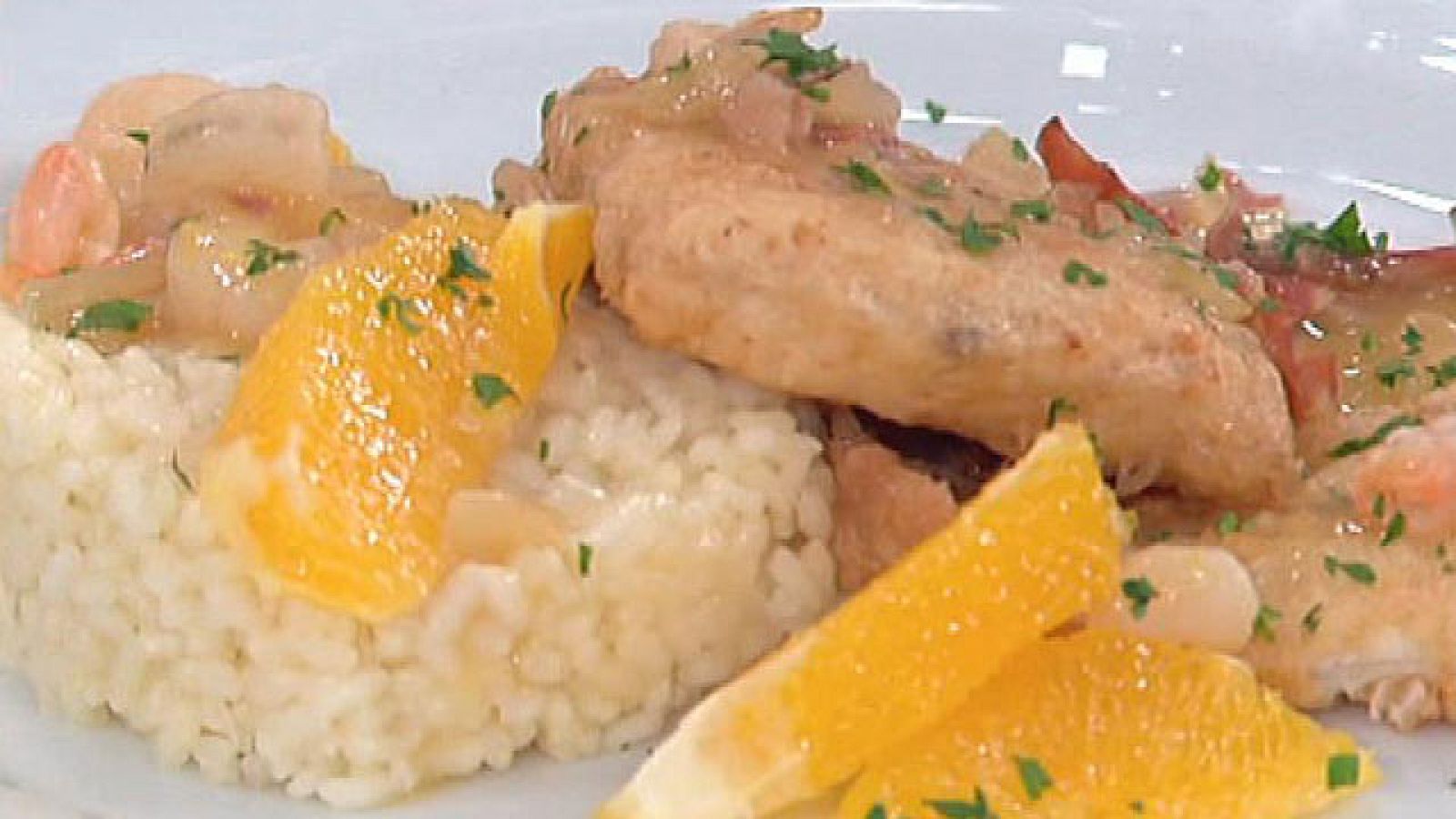 Saber Cocinar - Lenguado a la naranja (31/08/11) - RTVE Cocina | Ver