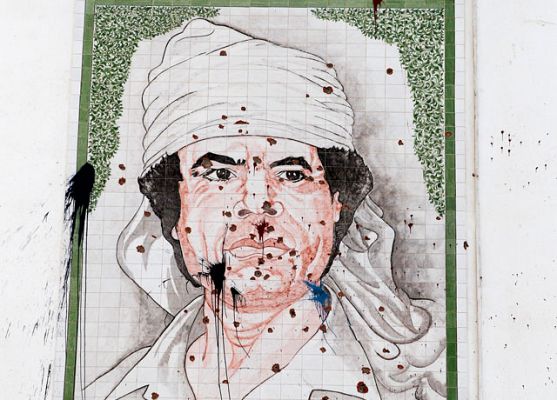 Telediario 1 - 42 años de Gadafi