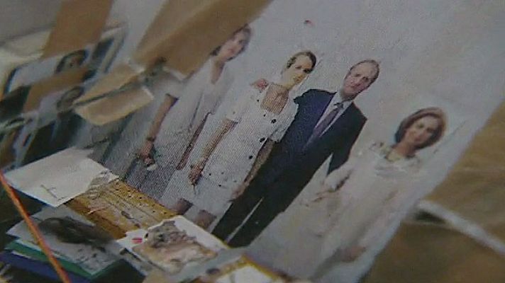 Telediario 1 - Antonio López a punto de terminar el retrato de la familia real que comenzó en 1994