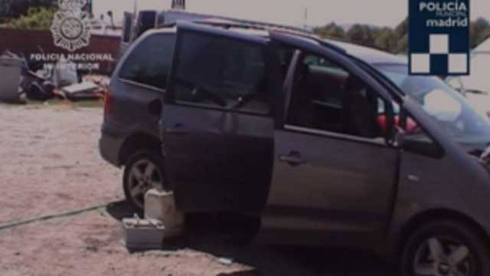 Tres familias de Madrid investigadas por el robo de 200 coches