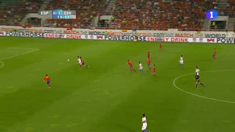 Vargas marca el segundo (0-2)