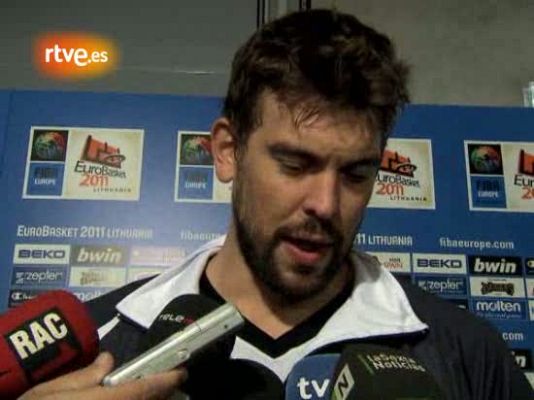 Baloncesto en RTVE - Marc Gasol: "Estamos creciendo"