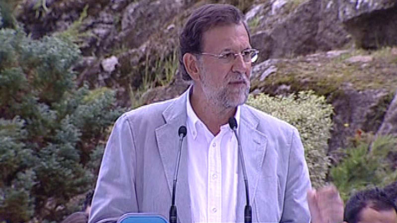 Rajoy  inaugura el curso político con la vista en el 20N