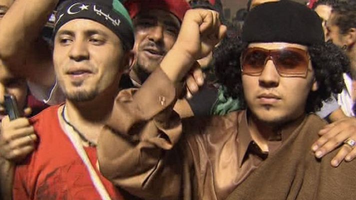 Telediario 1 - Instalar el Consejo de Transición, primer paso para reconstruir Libia