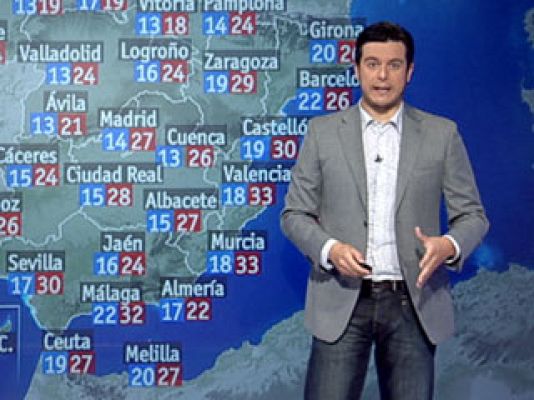 El tiempo - El tiempo inestable en el este