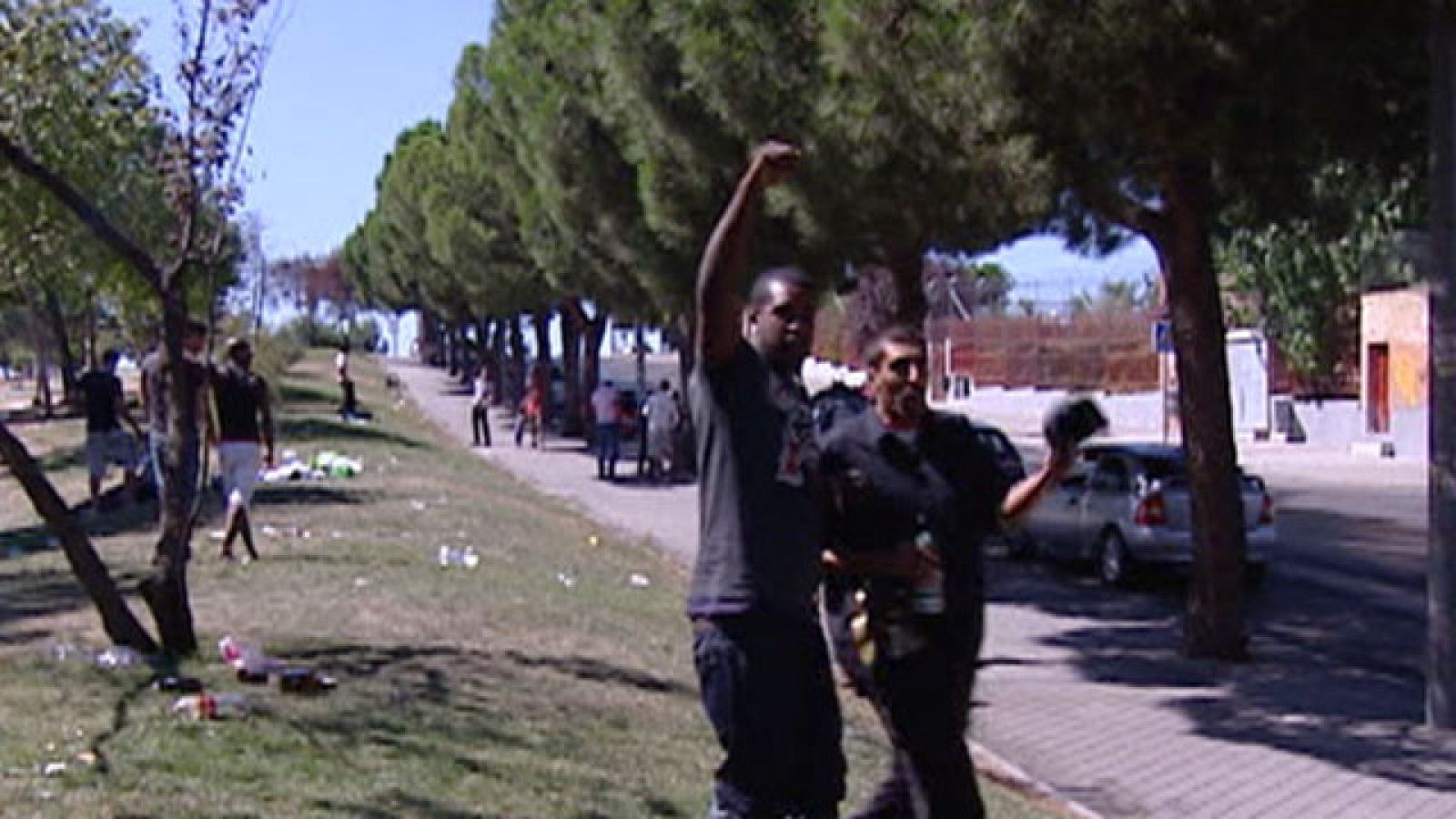 Batalla campal en las fiestas de Alcorcón