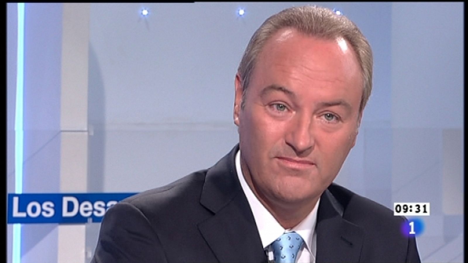 Los desayunos de TVE - Alberto Fabra, presidente de la Generalitat Valenciana y Antonio Banderas - Ver ahora