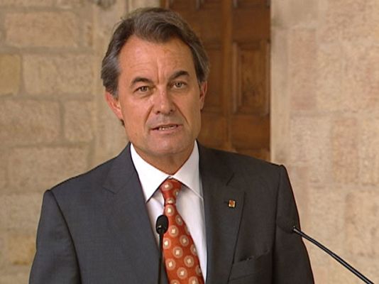 Telediario 1 - La polémica con el uso del catalán