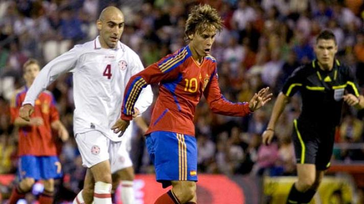 Telediario 1 - Canales le da la victoria a España