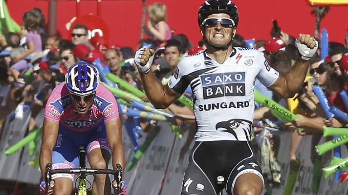 Vuelta ciclista a España - Haedo gana en un final extraño