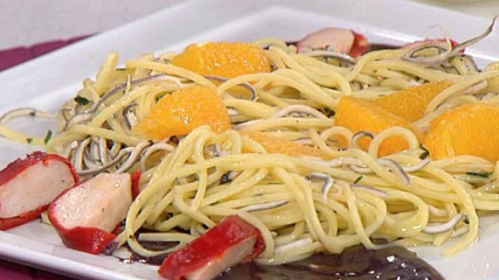 RTVE Cocina - Ensalada de gulas con piquillos rel