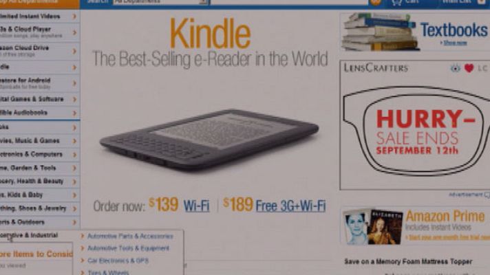 Telediario 1 - Amazon.es estará antes de 2012