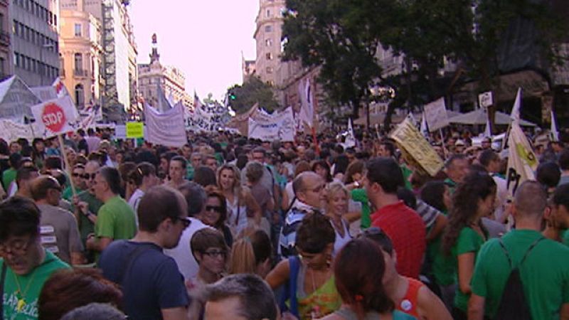 Telediario 1 en cuatro minutos - 08/09/2011