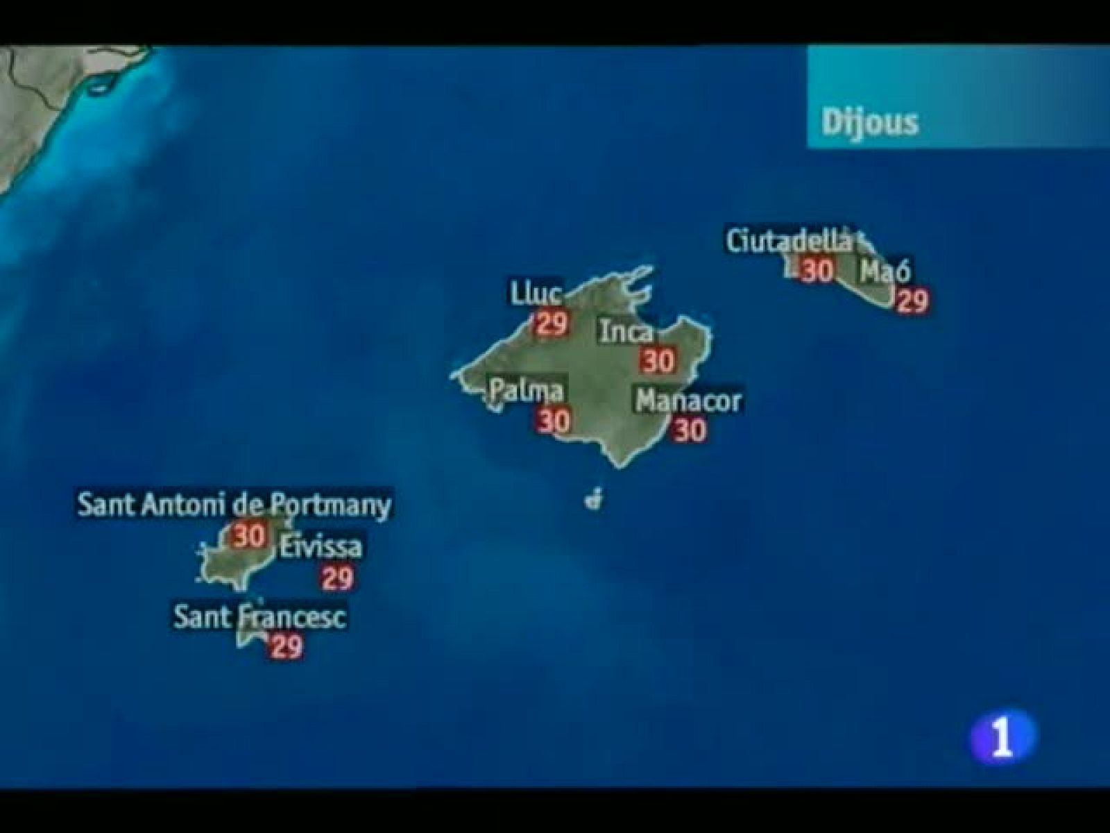 El temps a les Illes Balears - 08/09/11