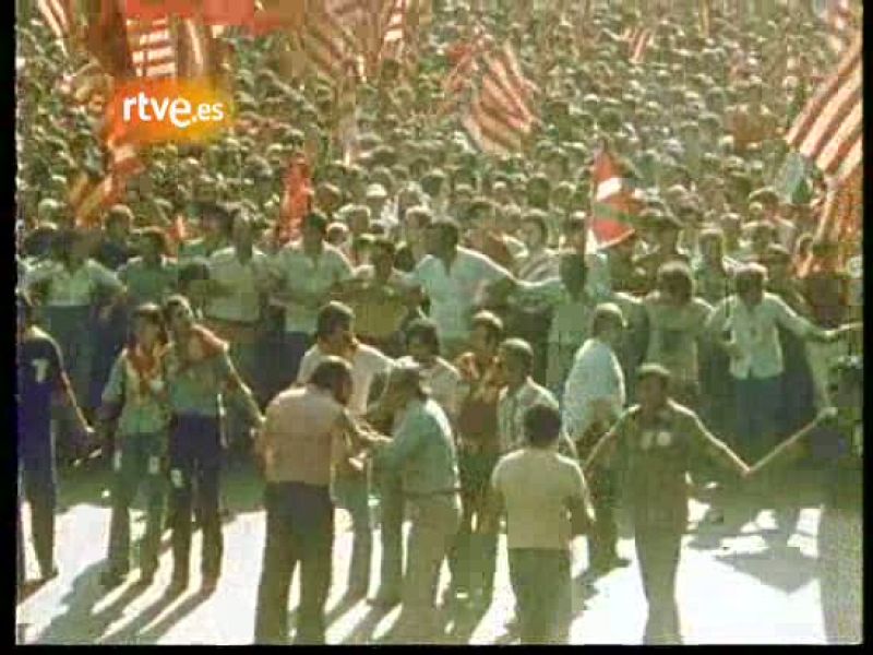 Arxiu TVE Catalunya - Diada Nacional de Catalunya el 1977