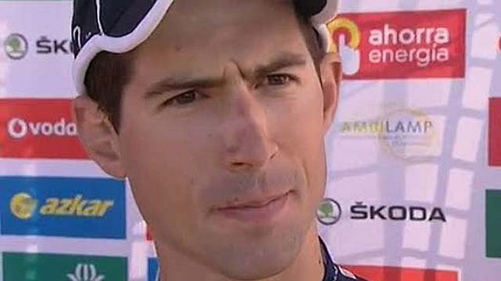 Vuelta ciclista a España - Erviti: "Apenas he podido comer"