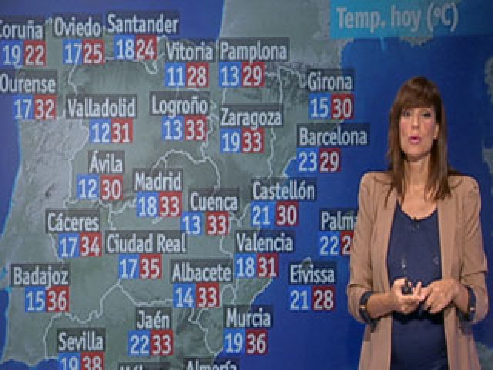 El sol y el calor se mantendrá al menos hasta el miércoles