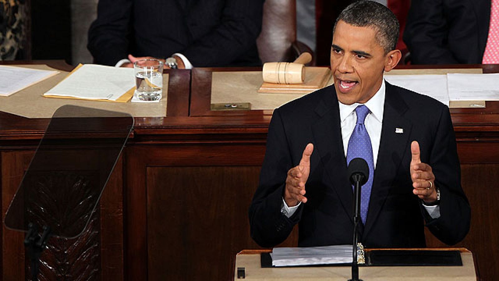 En su discurso, Obama ha insistido en la idoneidad del plan para estimular la economía y ha pedido a los legisladores que lo aprueben.