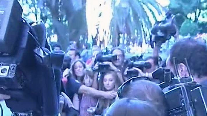 Informativo 24h - Ortega Cano llega al juzgado en silla de ruedas y dice que se encuentra bien