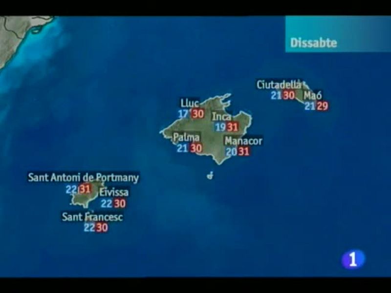 El temps a les Illes Balears - 09/09/11