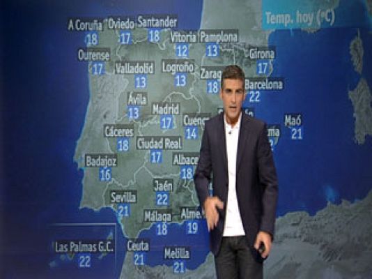 El tiempo - Temperaturas en descenso
