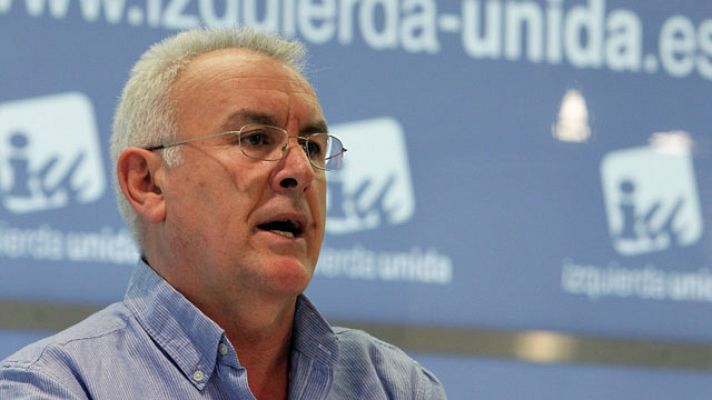 Telediario 1 - Lara candidato de IU