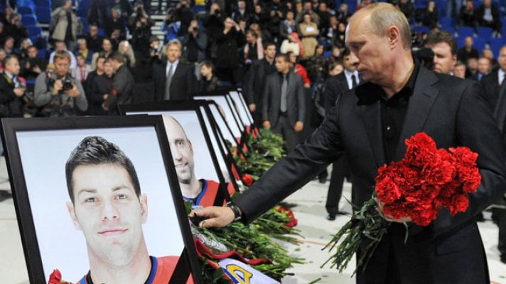 Telediario 1 - Adiós a los jugadores del Lokomotiv