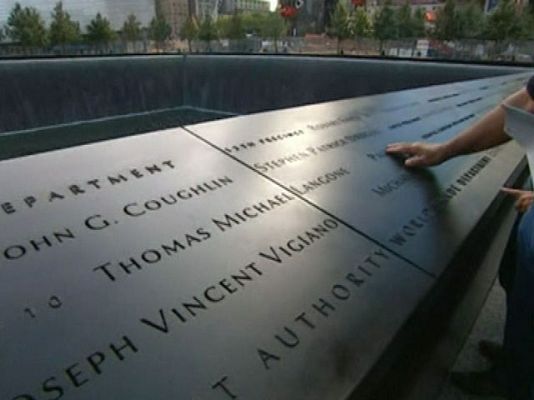 Telediario 1 - Homenajes a las victimas del 11-S
