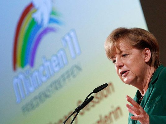 Telediario 1 - Berlín trabaja por si cae Grecia