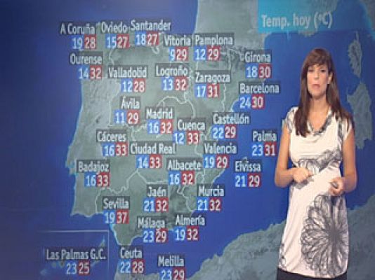 El tiempo - Altas temperaturas toda la semana