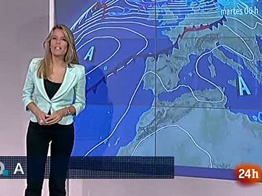 El tiempo - Nubes en el norte