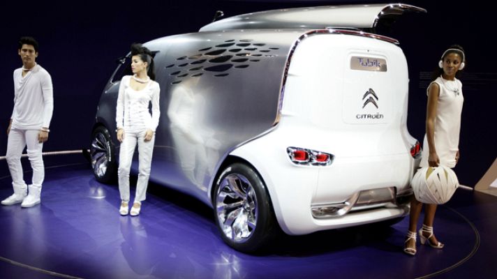 Telediario 1 - Feria del automóvil de Francfort