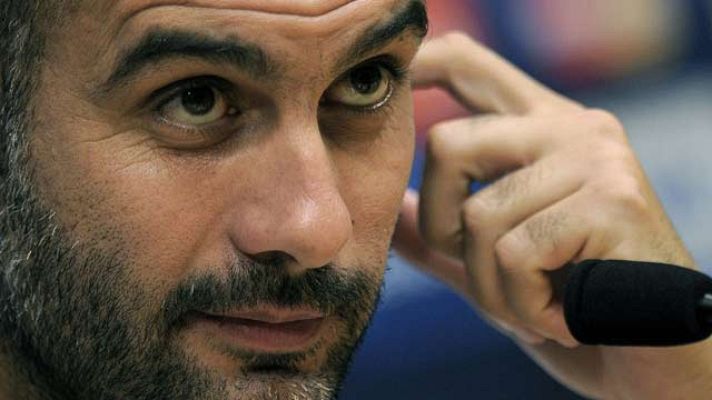 Telediario 1 - Guardiola: "La Champions es lo más bonito que hay"
