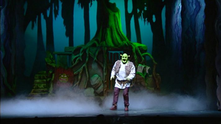 Telediario 1 - El musical "Shrek" llega a los teatros españoles