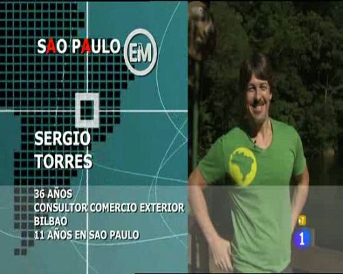 Españoles en el mundo - Sao Paulo - Sergio