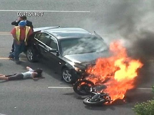 +Gente - Lo rescatan de las llamas