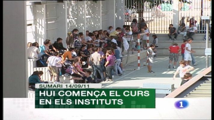 L'informatiu - Comunitat Valenciana - Comunidad Valenciana en 2' - 14/09/11