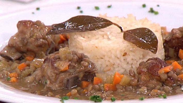 RTVE Cocina - Lentejas con verduras y escabeche