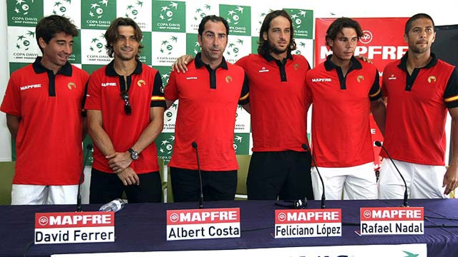 Nadal, listo para jugar la Davis