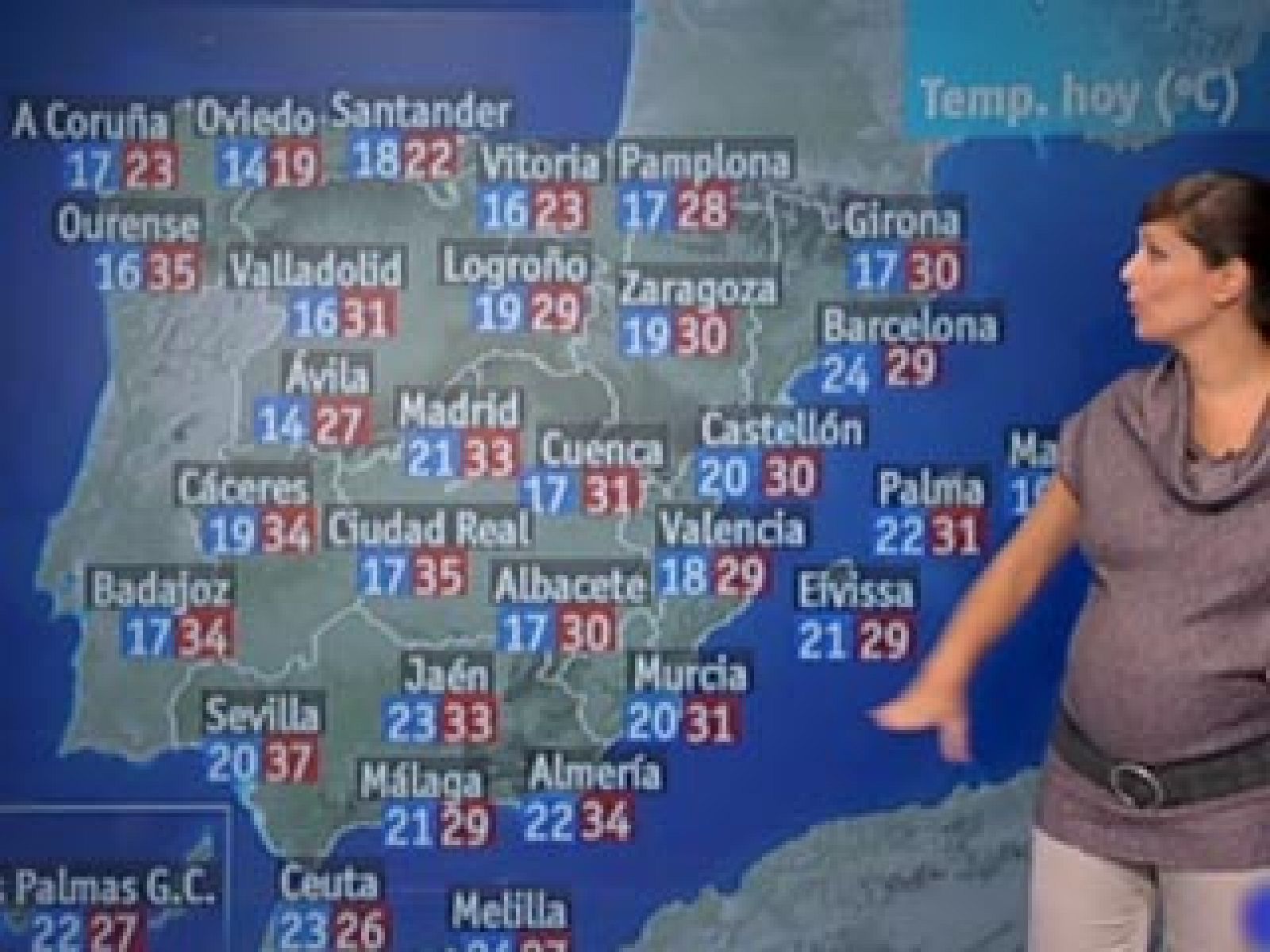 Tiempo estable en toda España con una bajada de temperaturas en el norte