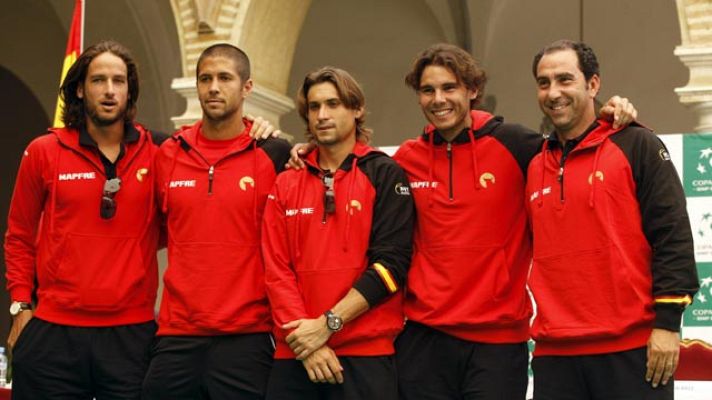 Telediario 1 - España, al 'ruedo' de la Davis