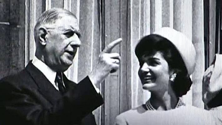 Telediario 1 - Una entrevista inédita con Jacqueline Kennedy sorprende a los norteamericanos