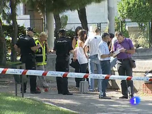 Telediario 1 - Los policías reclaman chalecos antibalas