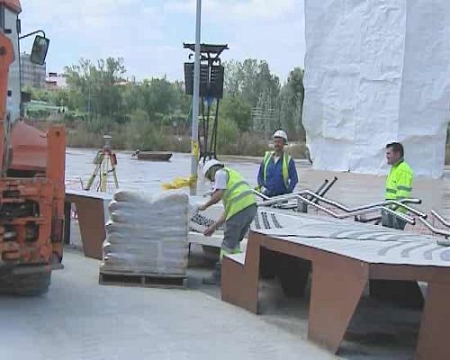 - Obras de protección en la EXPO